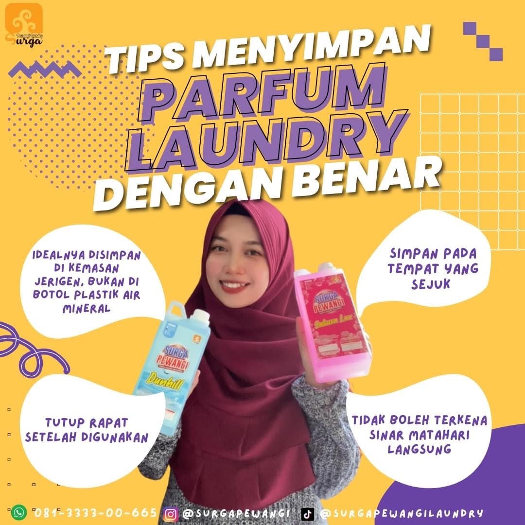 Tips Cara Menyimpan Parfum Laundry agar Aromanya Tetap Segar